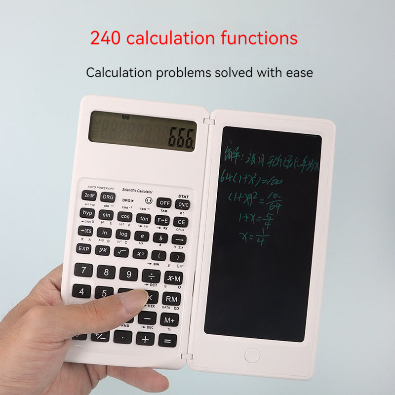 Scientific Function Calculator Solar Handwriting Board Computer